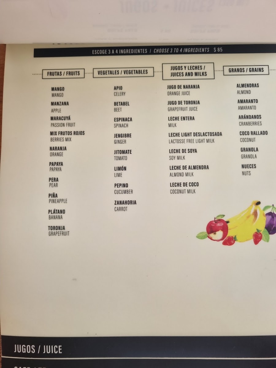 Benitto's Menu - Image 4