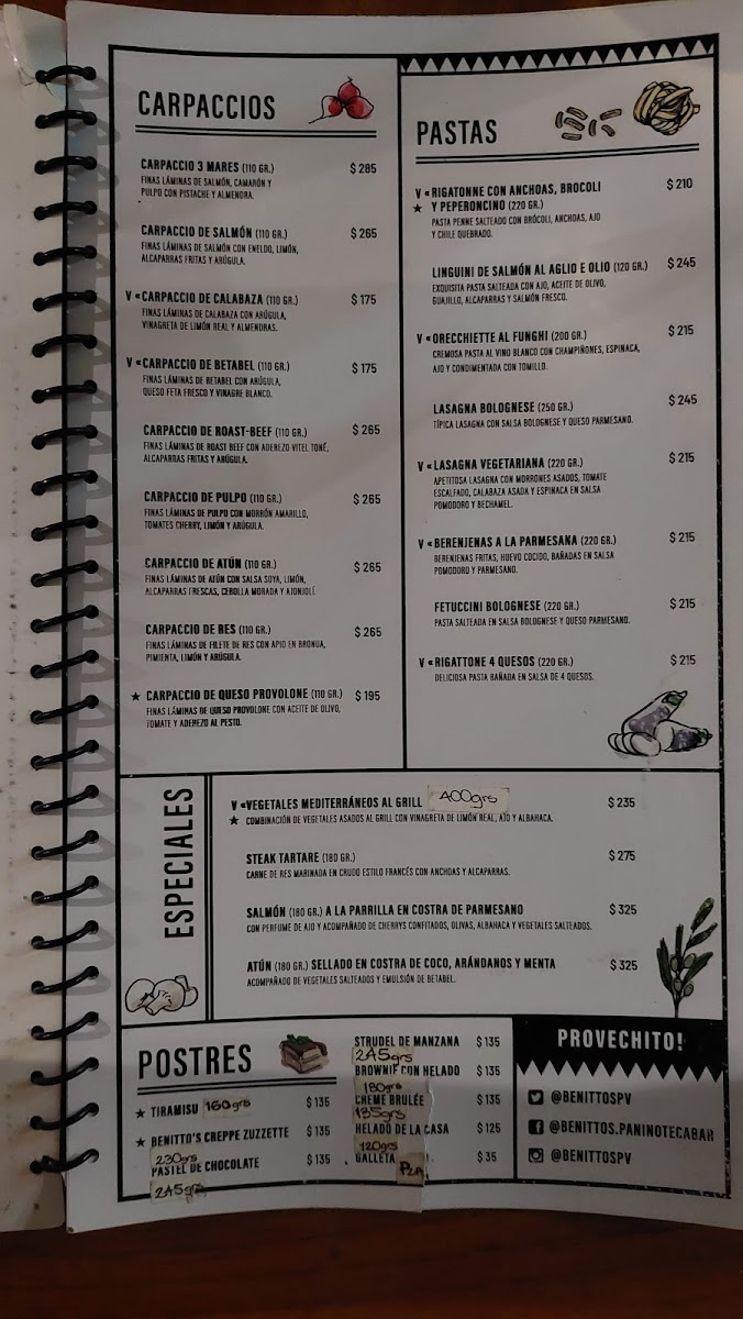 Benitto's Menu - Image 6